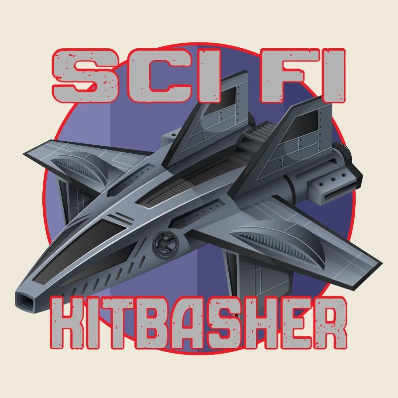 SciFi Kitbasher Jet Design