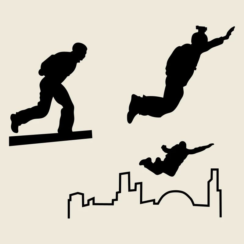 BASE jumping