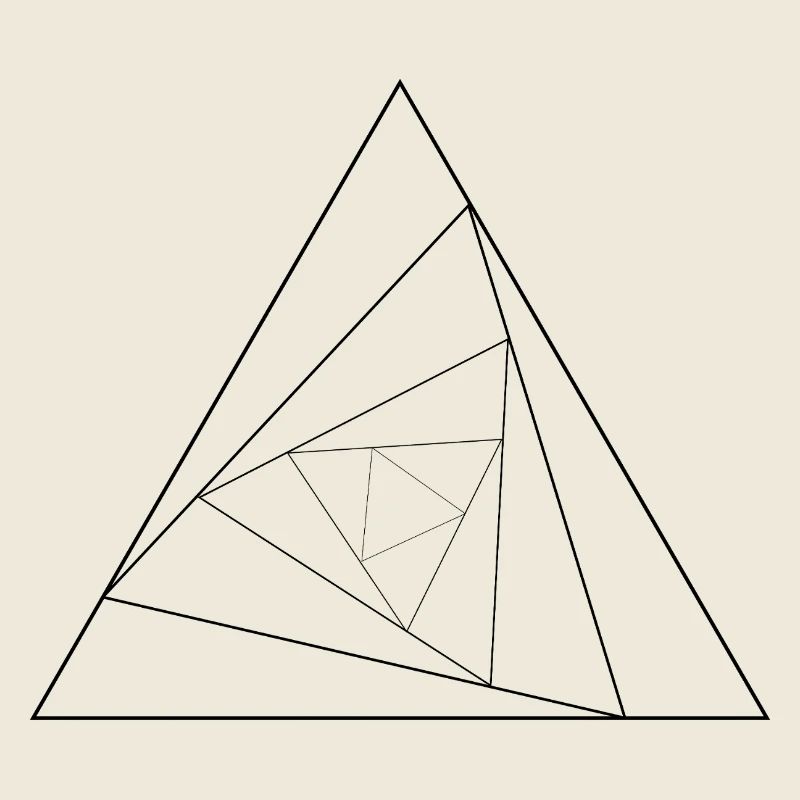Triangular triangle