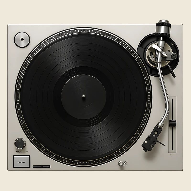 Jeu de vinyle vinyle gramophone platine