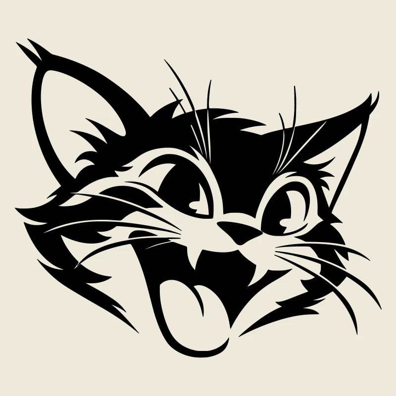 Chat Rieur | Funny Cats T-Shirt