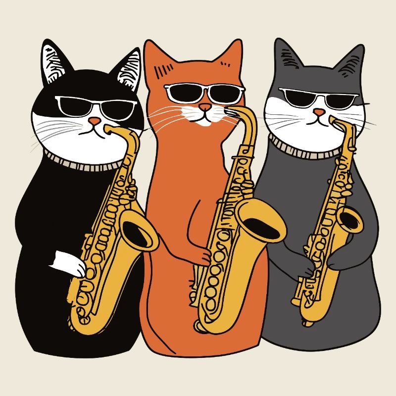 Trio de saxophone chat