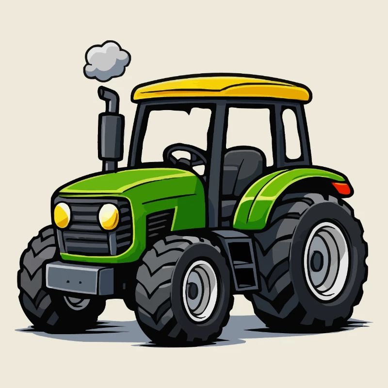 Tractor Trekker Cartoon