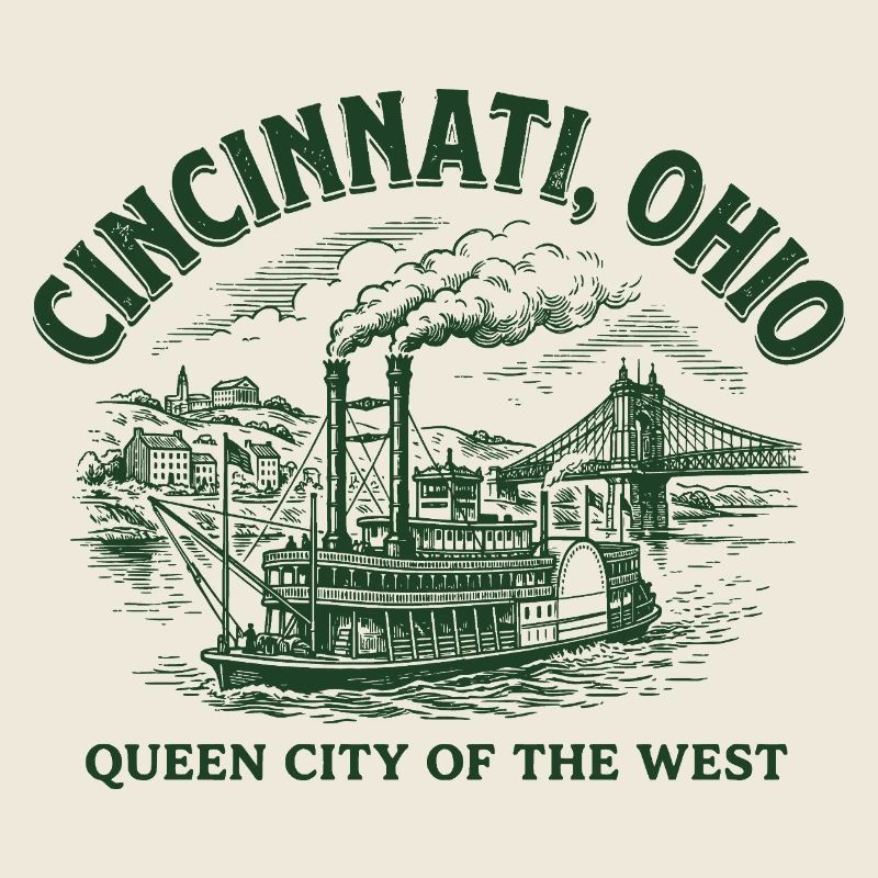Cincinnati Dampfschiff Erbe