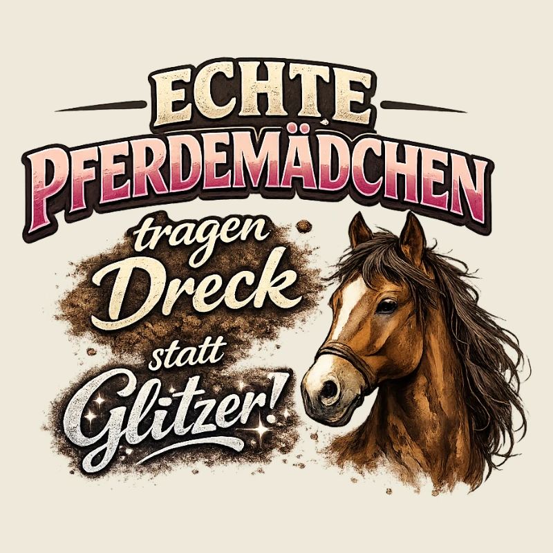 Echte Pferdemädchen: Dreck statt Glitzer