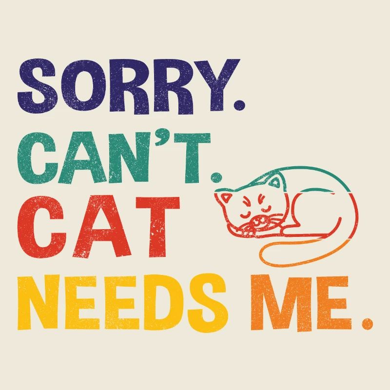 Sorry. Can’t. Cat needs me.