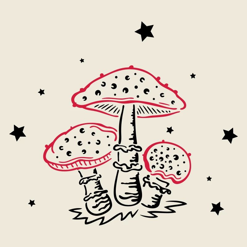 Champignons aux étoiles, automne