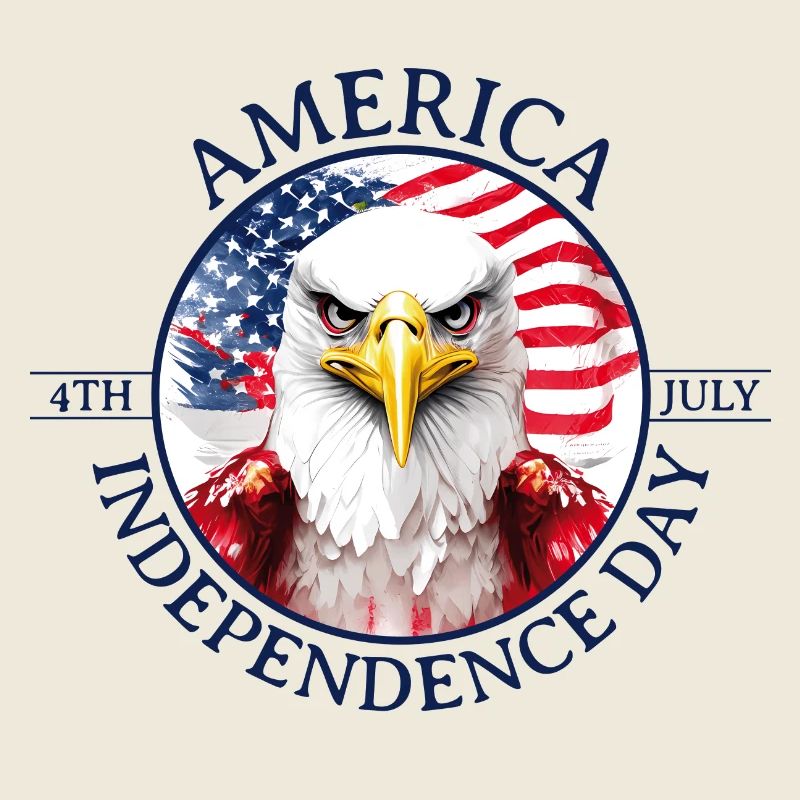 A eagle - Americans Independence Day