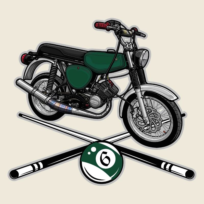 S51 (vert billard) // Illustration