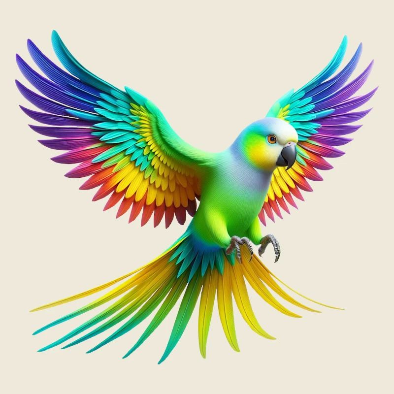 Rainbow Parakeet (02)
