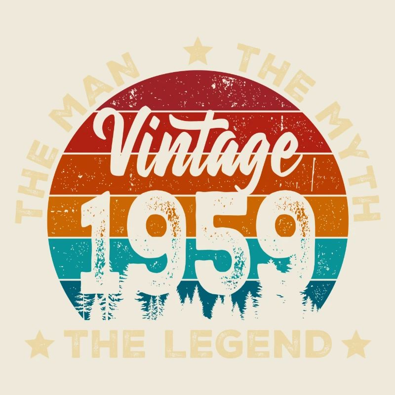 Millésime 1959 Légende