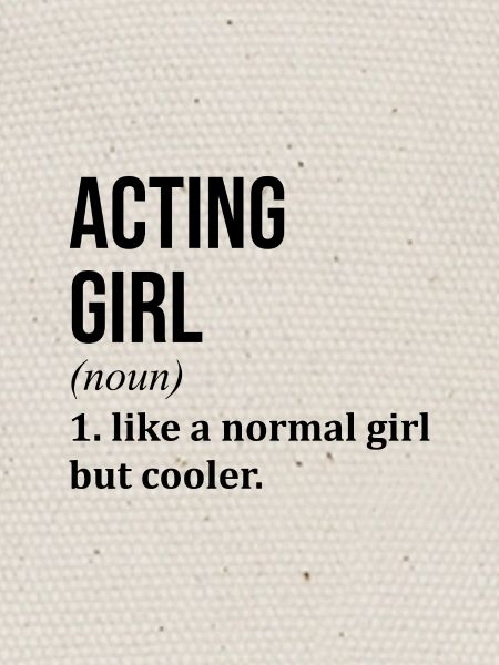 Acting Acting Acting