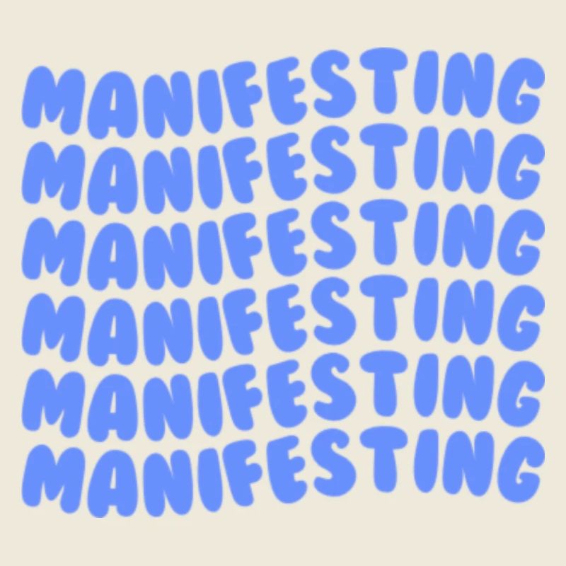 Manifesting light blue