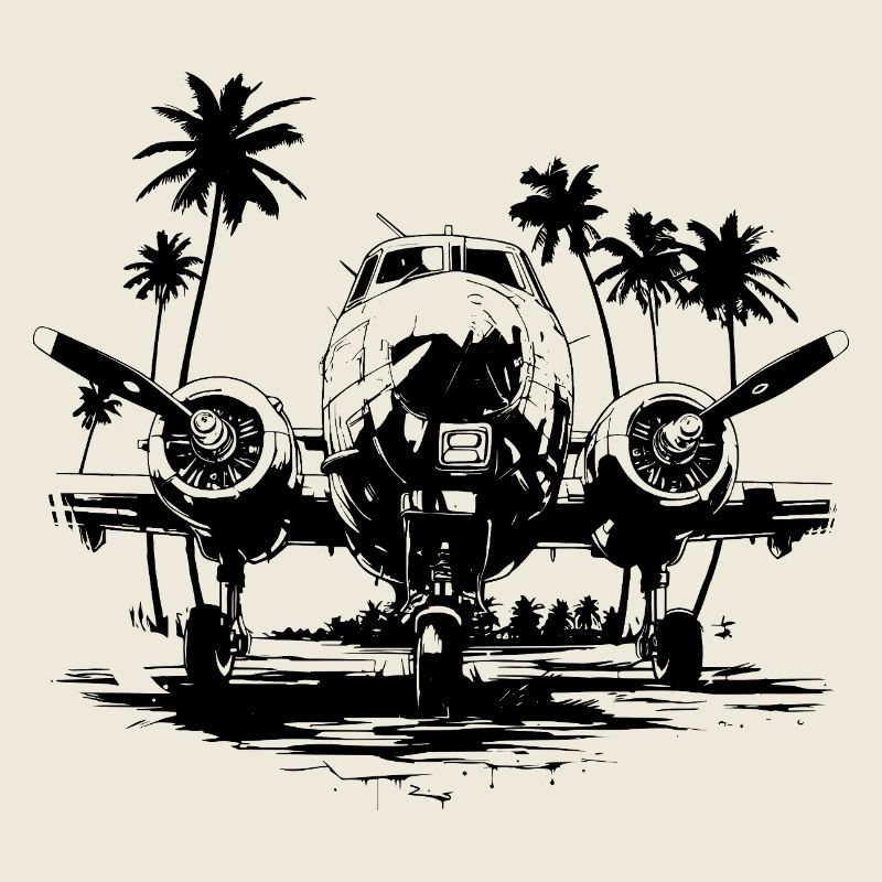 Airplane Sketch