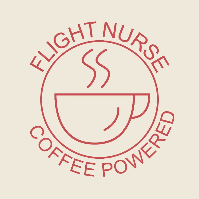 Flight Nurse Coffee Powered Luftrettung