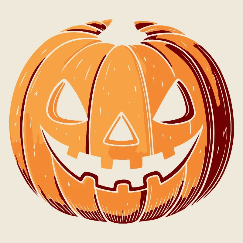 Pumpkin Jack O Lantern Expressive