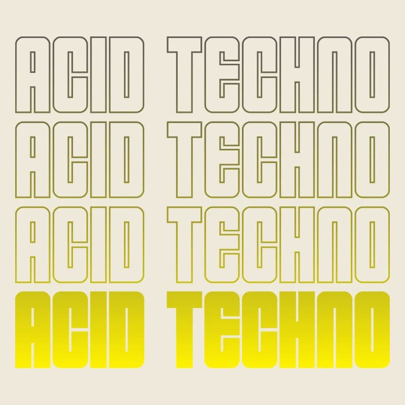 Acid Techno Repetition Gradient