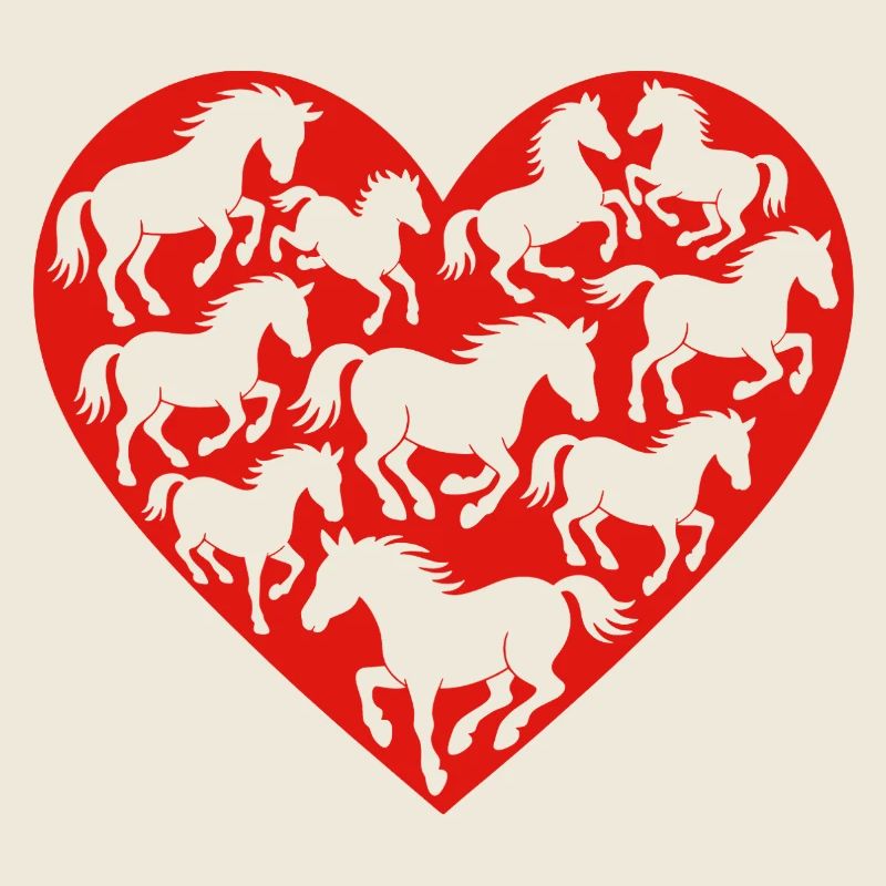 Cœur de chevaux