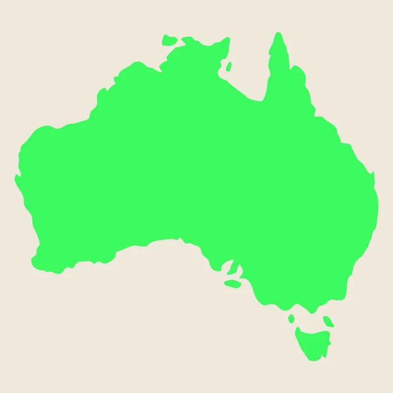 Australia Silhouette