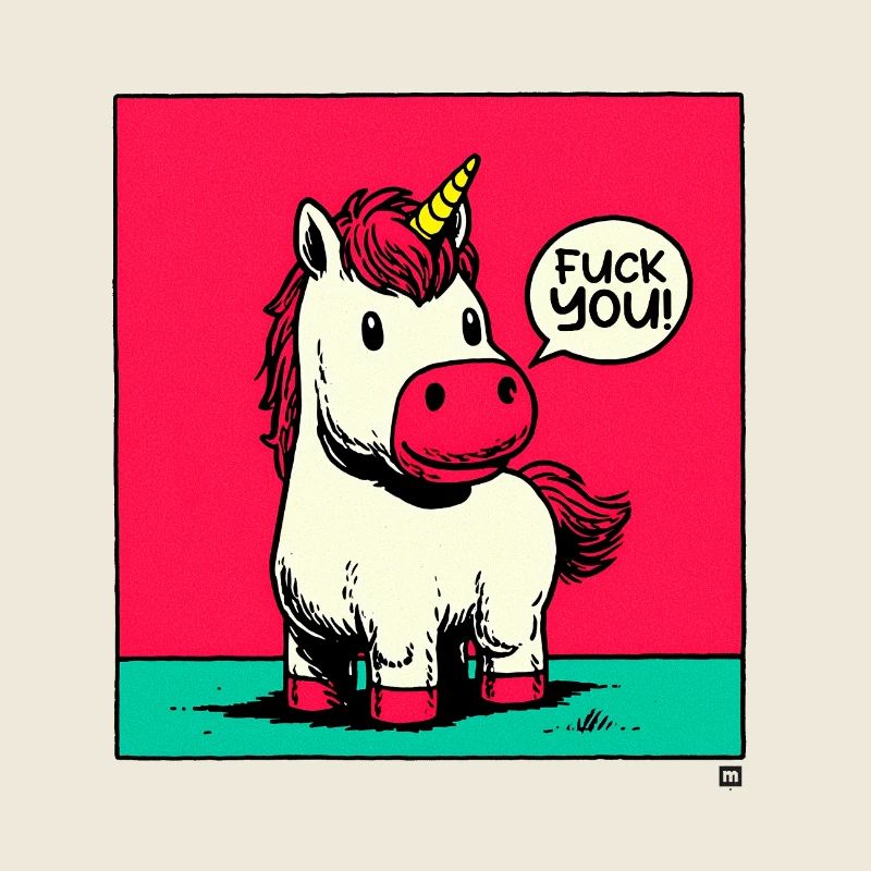 Provocation punk de la licorne
