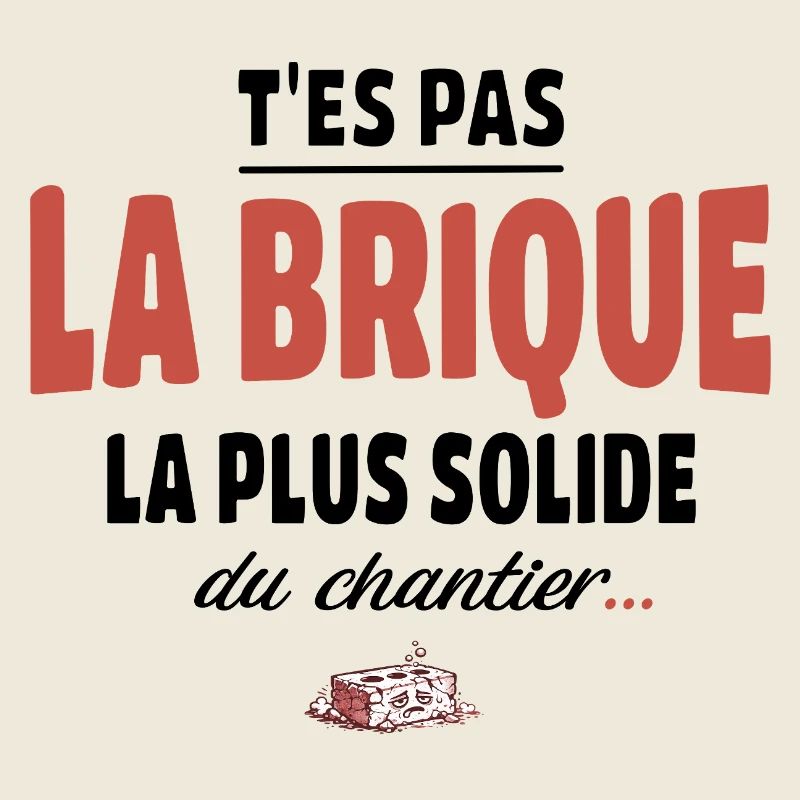 T’es pas la brique la plus solide du chantier