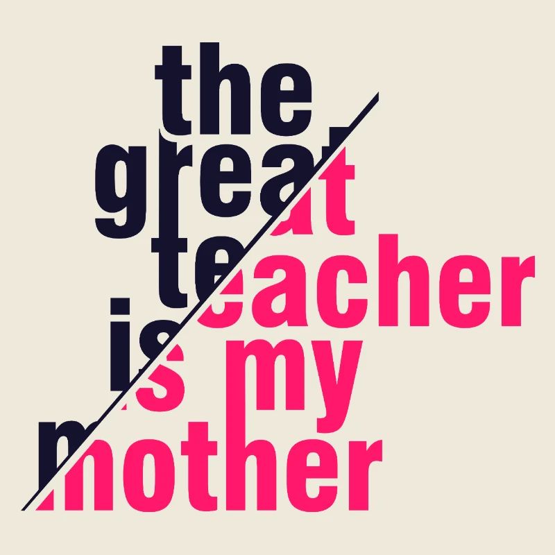 Meine Mutter Mein größter Lehrer-Shirt