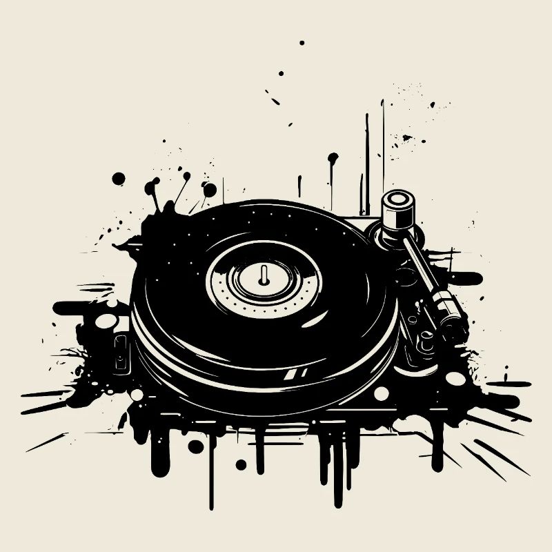 Disque vinyle DJ