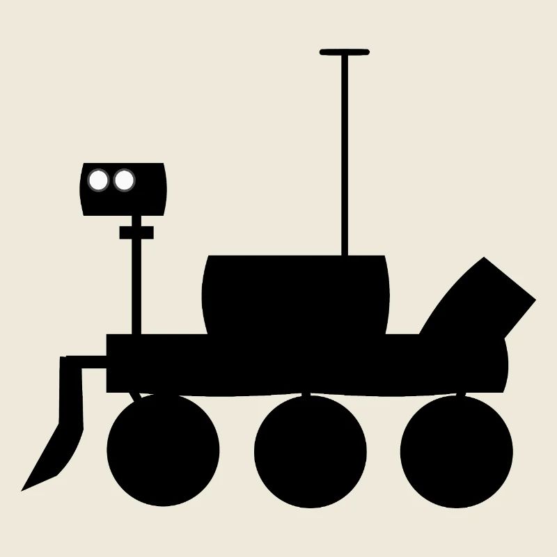 Mars Explorer Fahrzeug