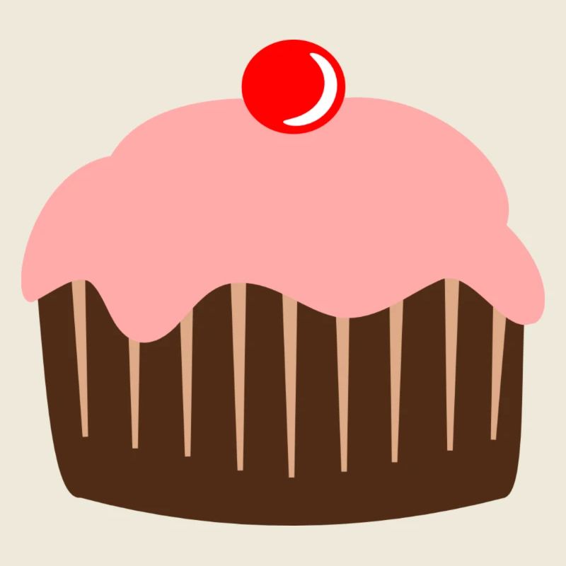 Cupcake pie sweets cherry