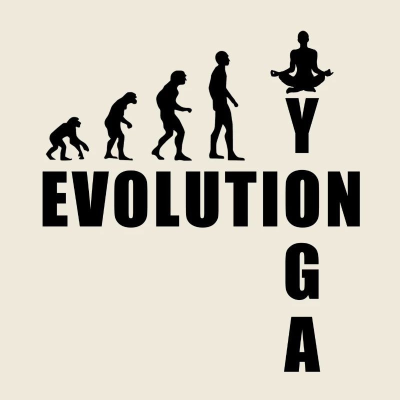 EVOLUTION Yoga Meditation Geschenk