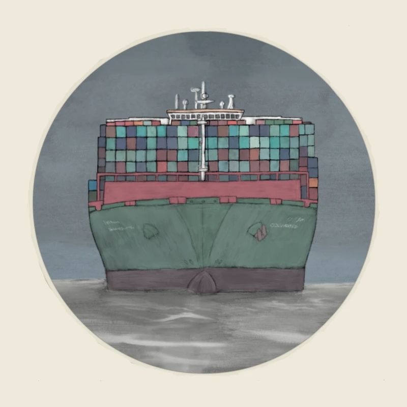 container ship