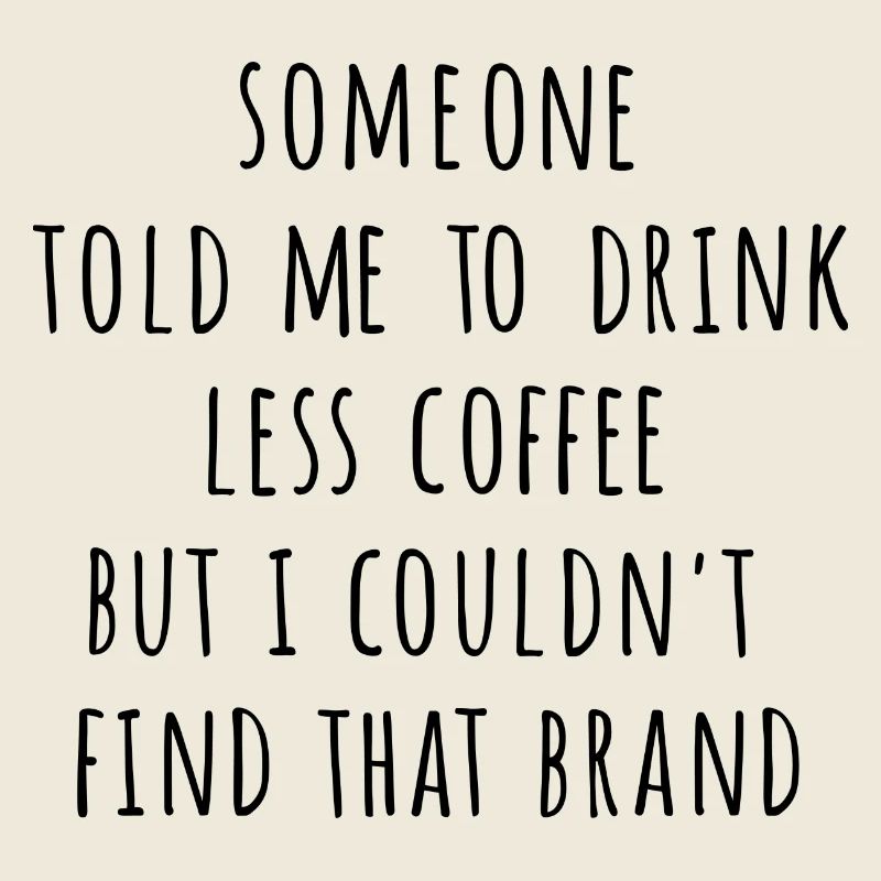 Weniger Kaffee