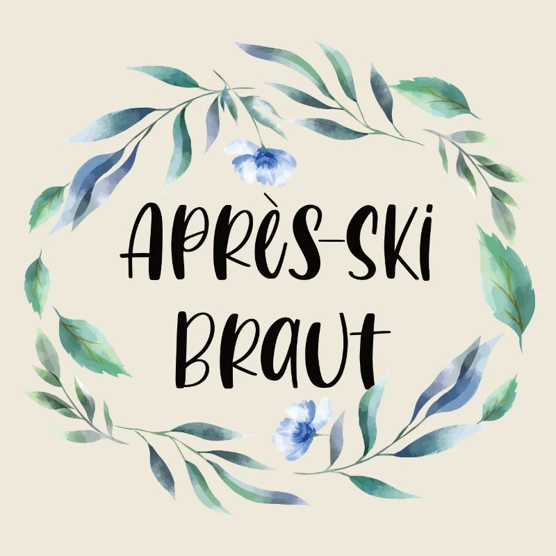 Junggesellenabschied Après Ski Braut Geschenk