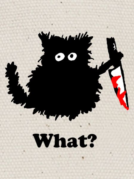 Murder Kitten Sticker