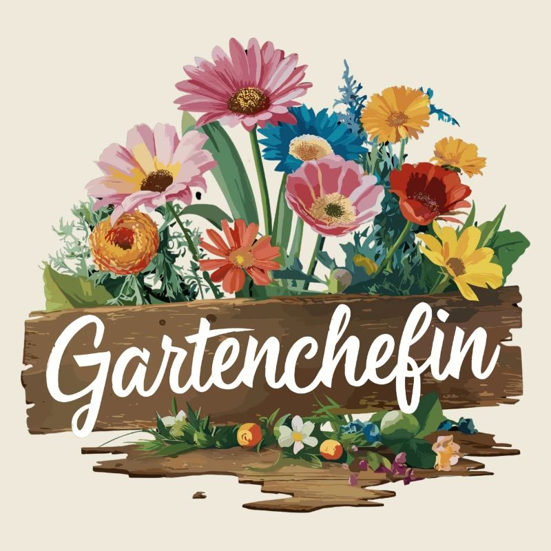 Gartenarbeit Gartenchefin