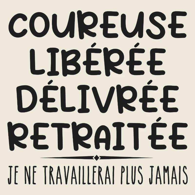 Coureuse célèbre sa retraite avec humour cadeau