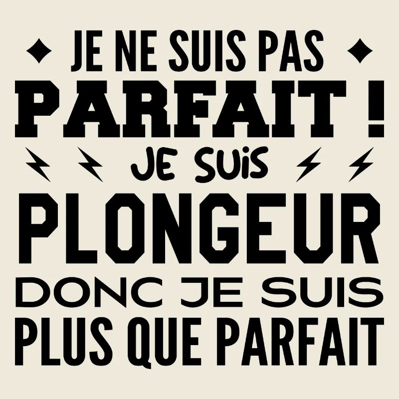 Un Plongeur plus que parfaite, métier de rêve