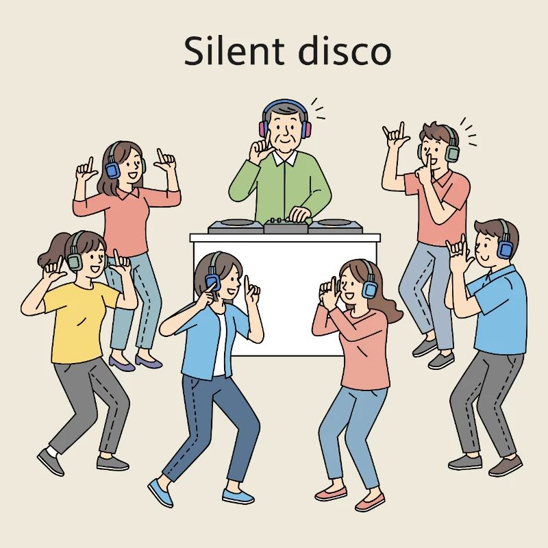 Silent Disco: The party in your head !