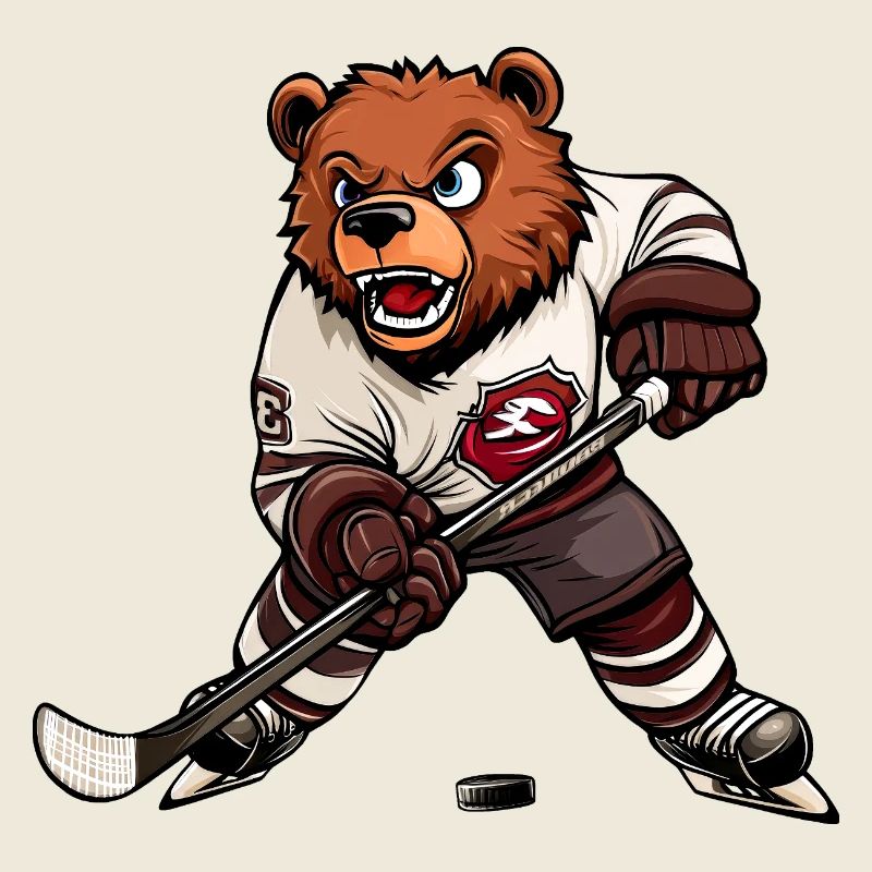 Bär Eishockeyspieler