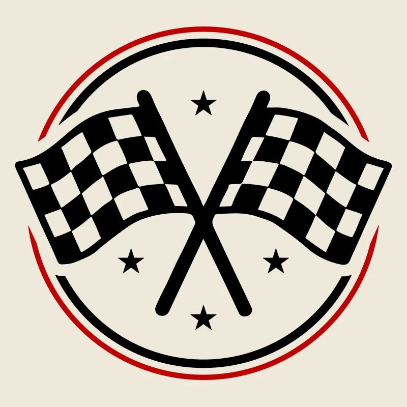 Drapeau de course à damier