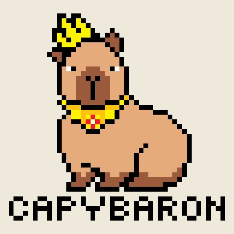 capybaron Pixelart