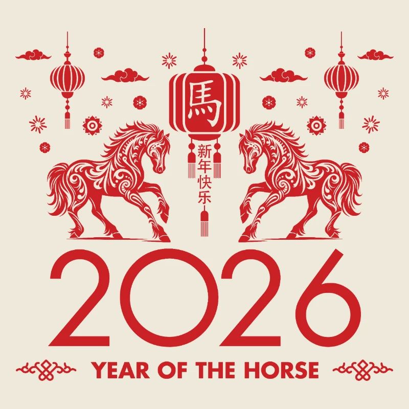Nouvel an chinois du cheval 2026