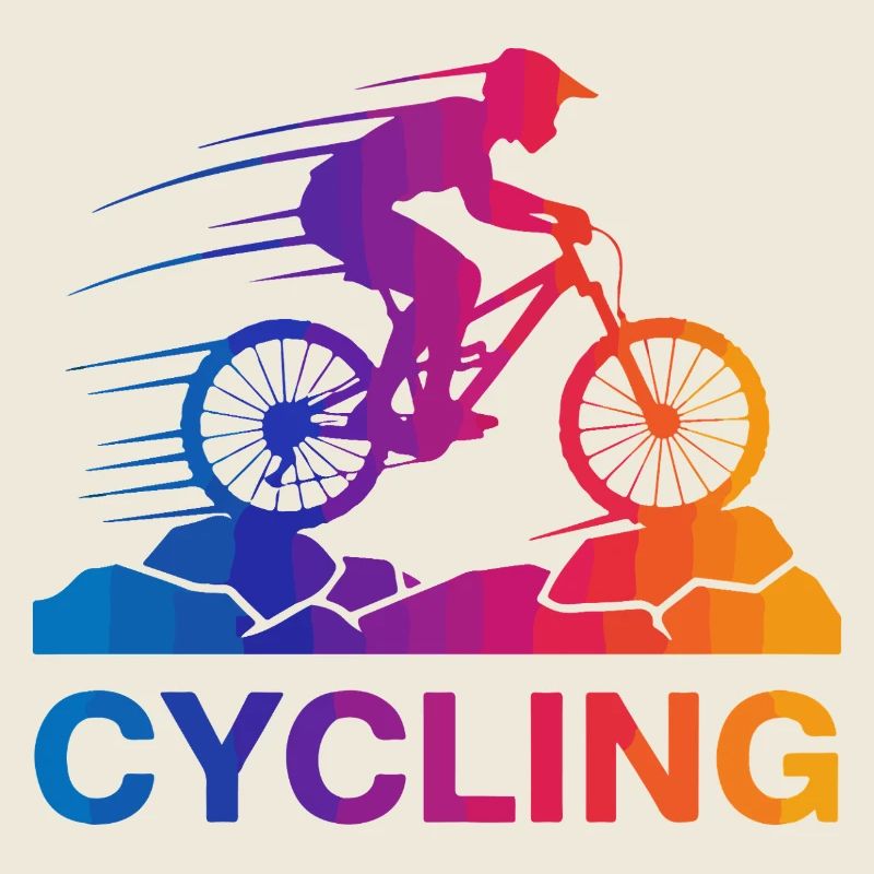 Rainbow Mountain Bike Jump