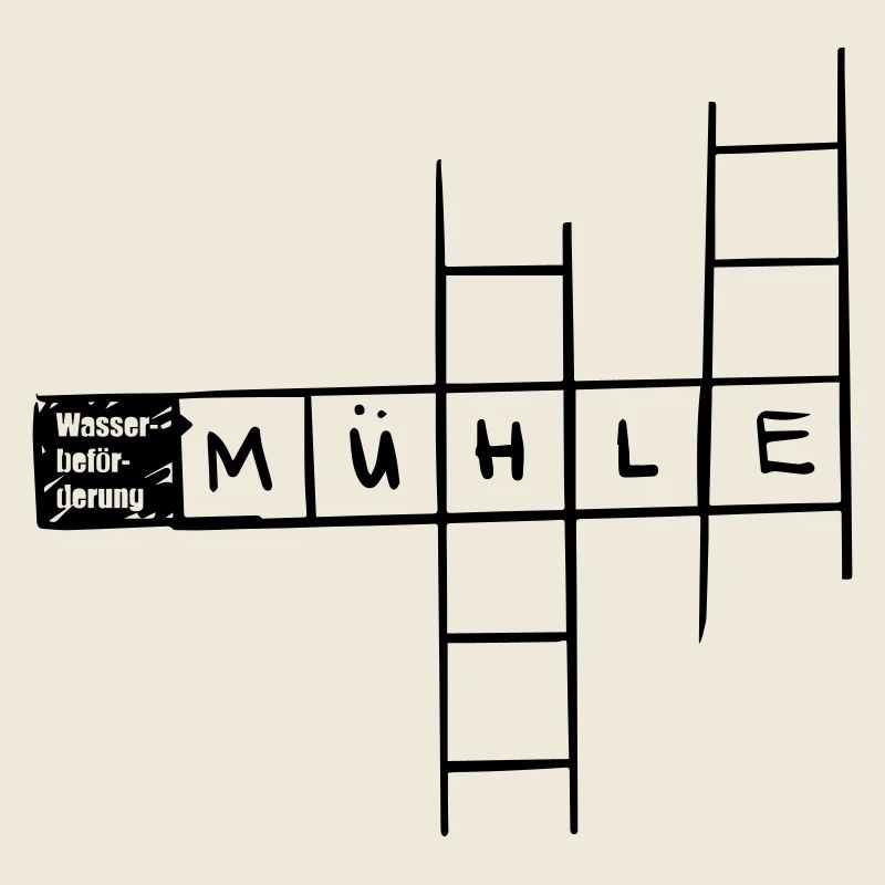 Wasserbeförderung - Mühle