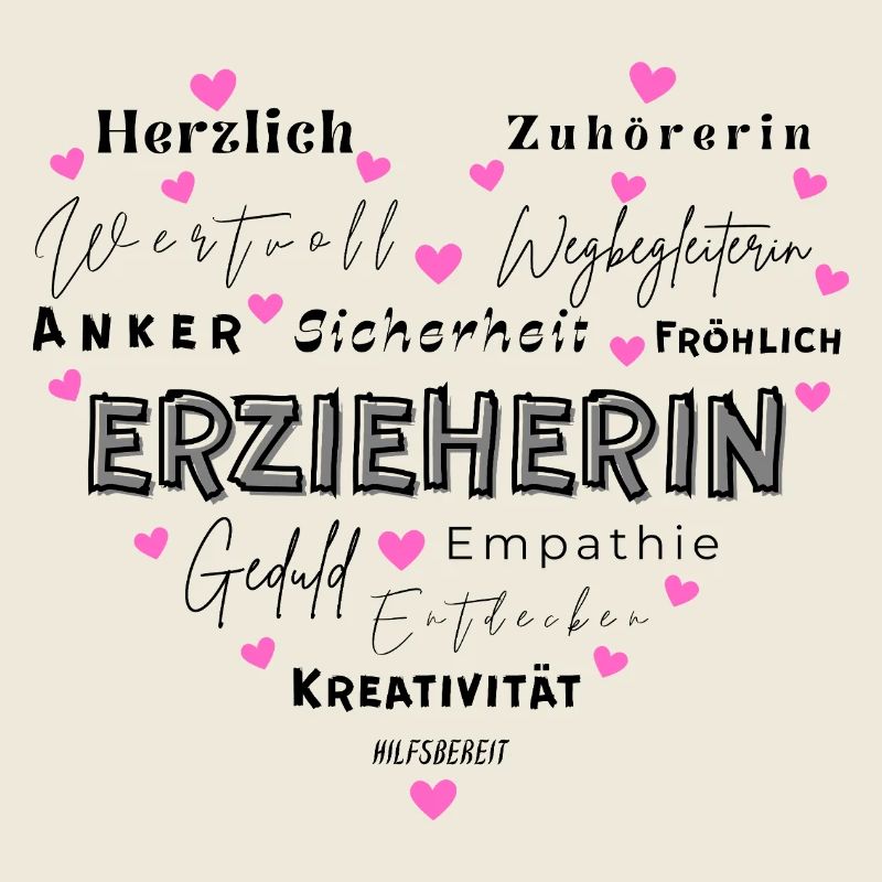 Erzieherin Herz