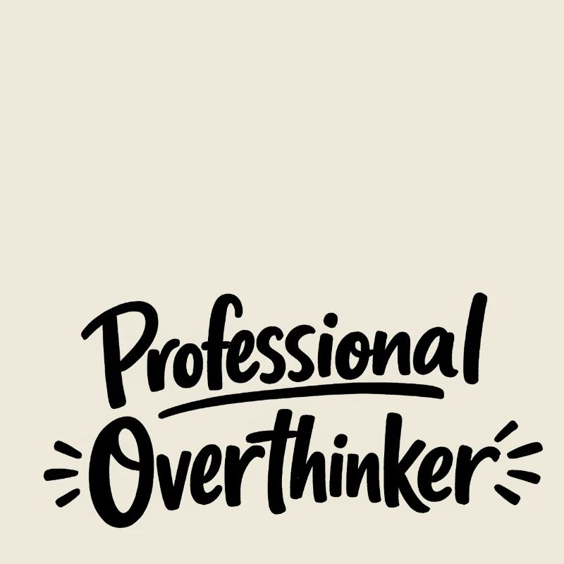 professional overthinker