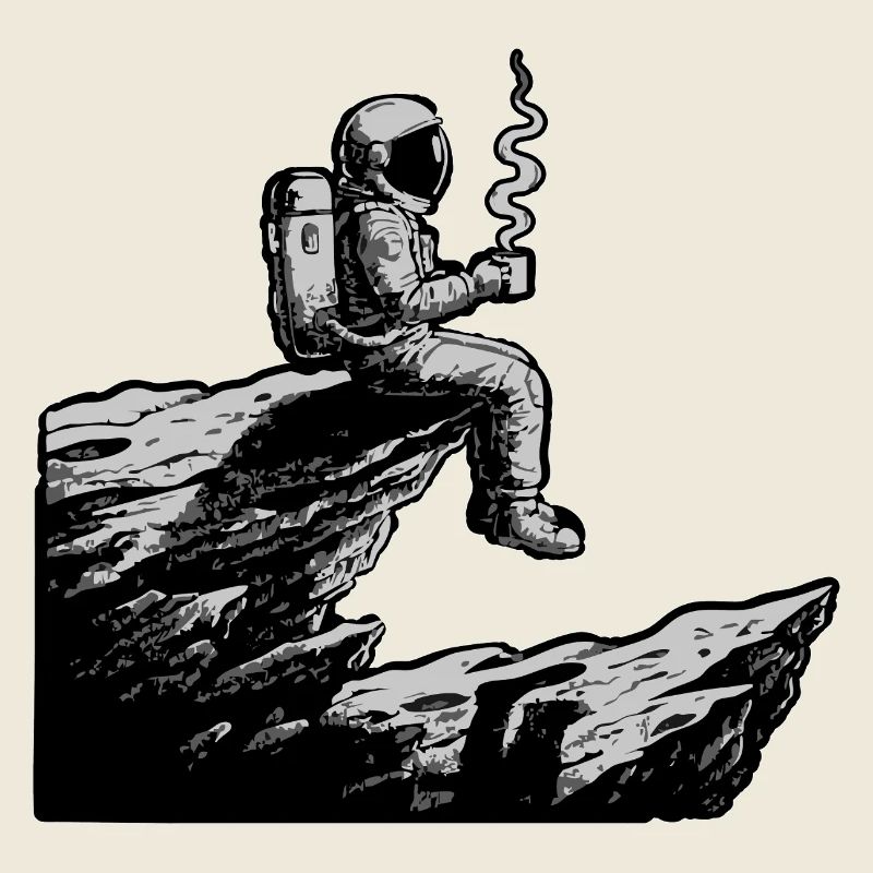 Astronaute Café Espace Falaise