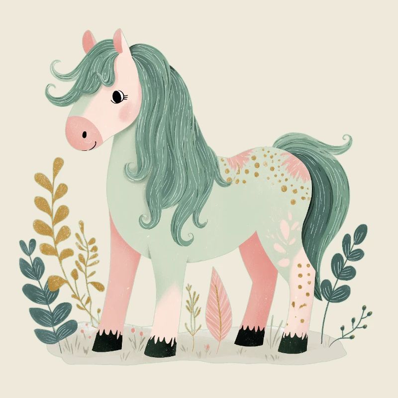 Cheval Poney Mignon