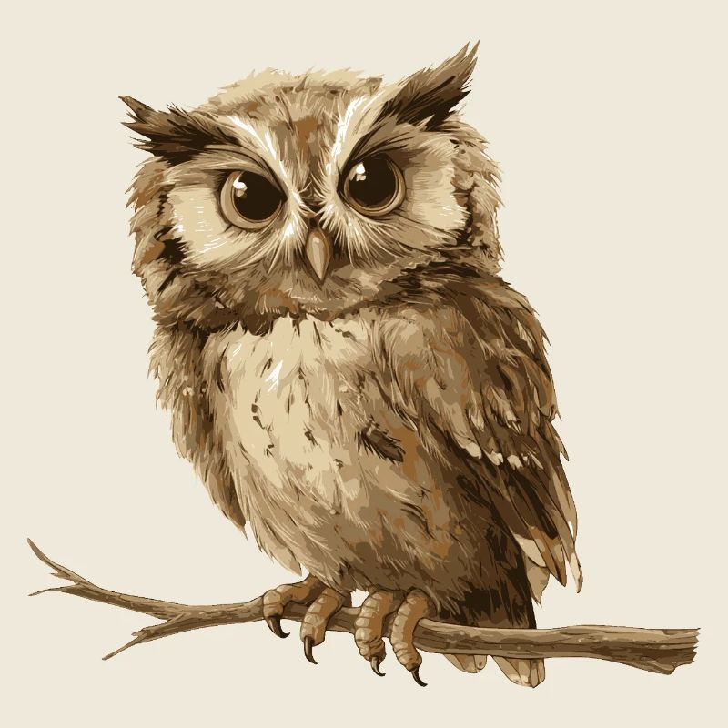 Petite chouette grand-duc