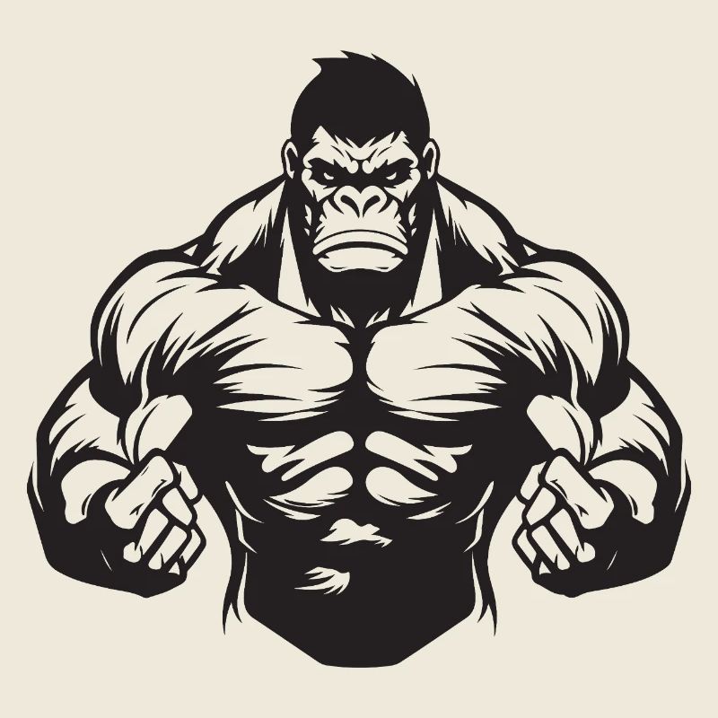 Gorilla Muscles